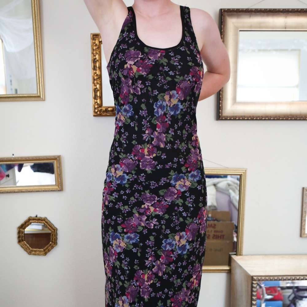 Gorgeous Floor Length Floral Dress